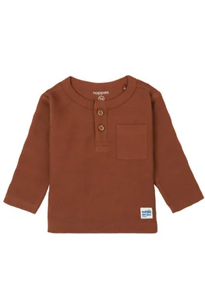 Noppies Baby baby longsleeve Jongens Katoen Ronde hals Effen