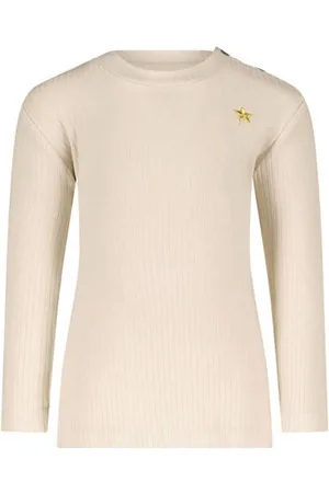 Like Flo Top Kiki Wit Meisjes Viscose Ronde hals Effen