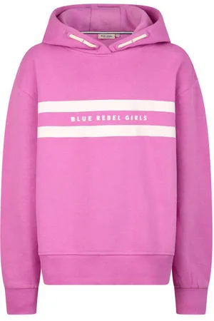Blue Rebel Hoodie Lily met printopdruk Sweater Printopdruk