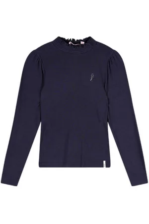 NoNo Top Koss Meisjes Viscose Ronde hals Effen