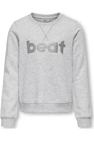 ONLY KIDS GIRL sweater KOGSANNE met tekst Tekst
