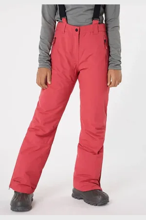 Protest Skibroek Sunny jr rood Meisjes Polyester Effen
