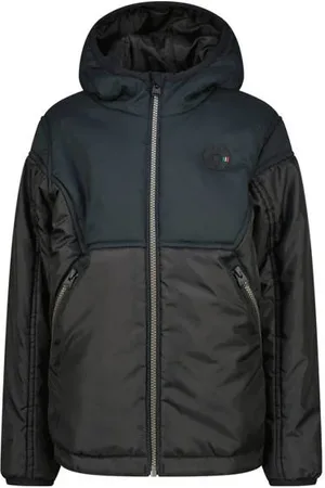 Vingino Gewatteerde winterjas Tate Grijs Jongens Polyester Capuchon