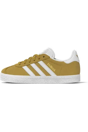 adidas Originals Gazelle suède sneakers Geel Jongens Suede Logo