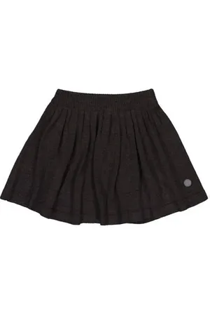 LEVV Little korte rok grijs Meisjes Viscose Effen