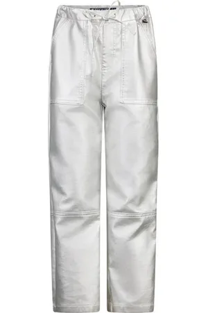 Retour High waist loose fit broek Heike Meisjes Polyester