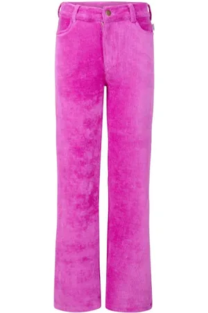 Blue Rebel Corduroy wide leg broek Laura Effen