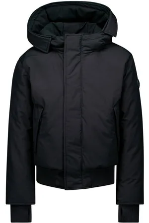 Airforce Winterjas Jongens Nylon Capuchon Effen