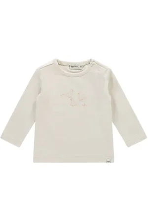 Babyface Baby longsleeve met printopdruk Jongens/Meisjes Stretchkatoen Ronde hals