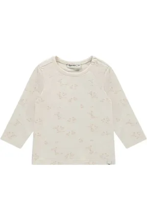 Babyface Baby longsleeve met all over print Jongens/Meisjes Stretchkatoen Ronde hals