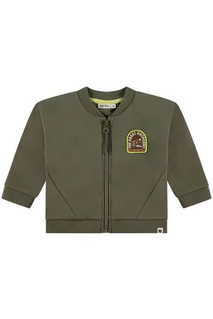 Babyface Baby sweatvest Jongens Stretchkatoen Ronde hals Effen