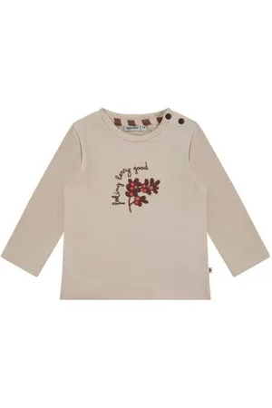 Babyface Baby longsleeve met printopdruk Meisjes Stretchkatoen Ronde hals