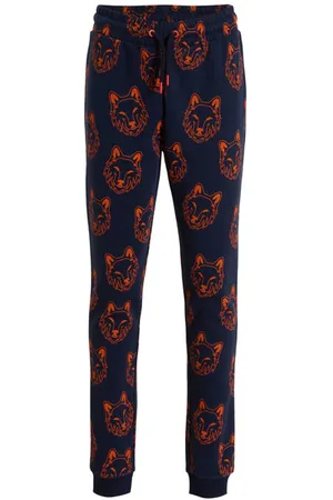 Orange stars Joggingbroek Roth met alloverprint Jongens Katoen