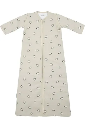 Meyco Winter slaapzak met afritsbare mouw Penguin Babyslaapzak Dierenprint 60 cm