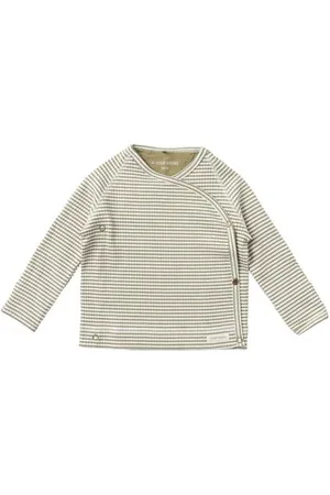 Your Wishes Baby gestreepte longsleeve Jongens Katoen Ronde hals