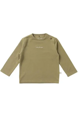 Your Wishes Baby longsleeve Jongens Katoen Ronde hals Effen