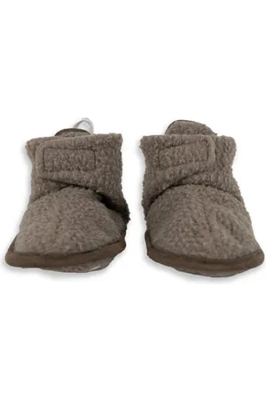 Lodger Baby slofjes fleece Effen