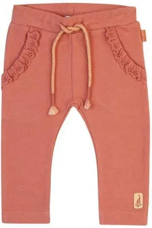 Noppies Baby babybroek roze Meisjes Stretchkatoen Effen