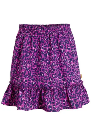 Orange stars Rok Riv panterprint Roze Meisjes Polyester Panterprint