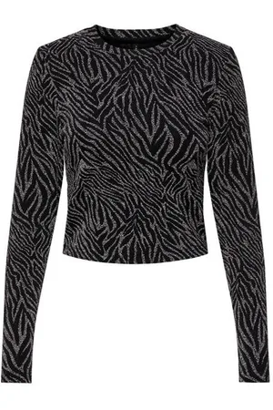 ONLY Zwangerschapstop met glitters OLMSHINY Dames Polyester Ronde hals