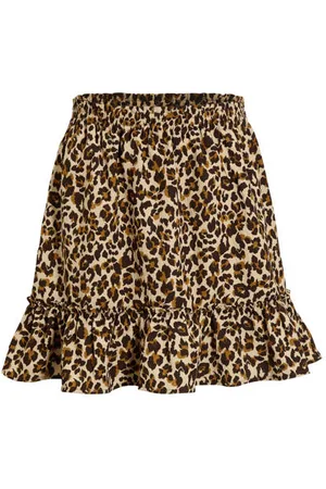 Orange stars Rok Riv panterprint Meisjes Polyester Panterprint