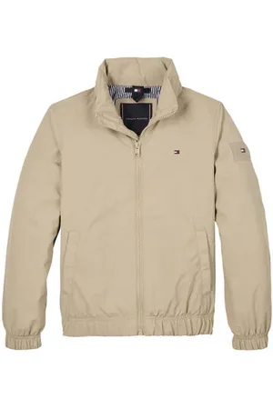Tommy Hilfiger Zomerjas beige Jongens Polyamide Opstaande kraag Effen