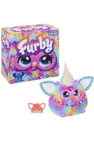 Furby Tie Dye Interactieve knuffel | Interactieve knuffel van