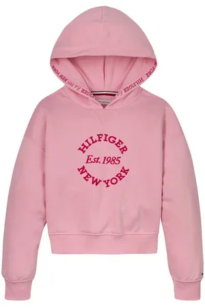 Tommy Hilfiger Sweater roze Tekst