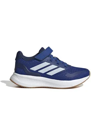 adidas Sportswear Runfalcon 5 sneakers kobaltlbauw/wit Blauw Jongens/Meisjes Mesh
