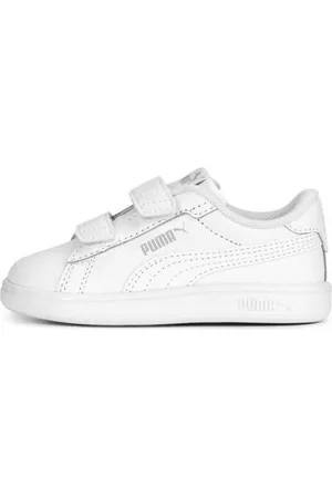PUMA Smash 3.0 L V leren sneakers Jongens/Meisjes Leer Meerkleurig