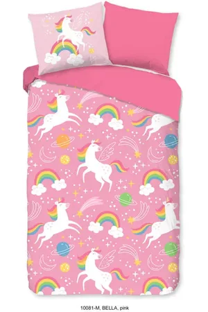 Good Morning Kinderdekbed zonder overtrek unicorn (140x200) All over print 140*200