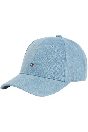 Tommy Hilfiger Light blue denim pet Blauw Jongens/Meisjes Katoen Effen
