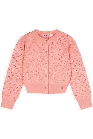 NoNo Vest fijn gebreid Meisjes Acryl Ronde hals Effen