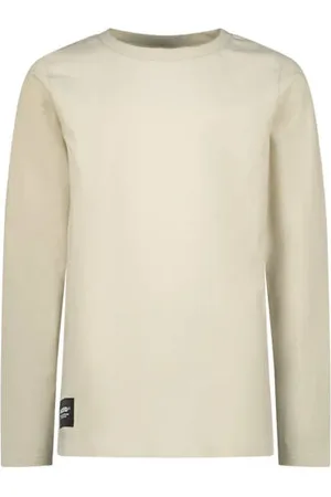 Raizzed Longsleeve ecru Jongens Katoen Ronde hals Effen