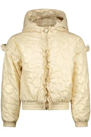 Le Chic Tussenjas Meisjes Polyester Capuchon Bloemen