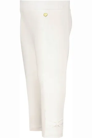 Le Chic Skinny legging wit Meisjes Stretchkatoen Effen