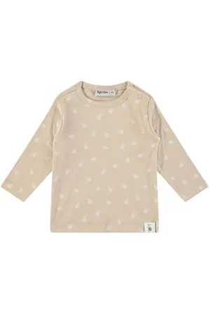 Babyface Longsleeve Jongens/Meisjes Stretchkatoen Ronde hals All over print