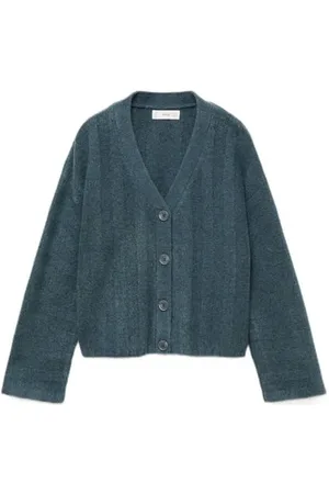 MANGO Vest fijn gebreid Meisjes Polyester V