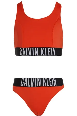 Calvin Klein Crop bikini Meisjes Polyamide Logo