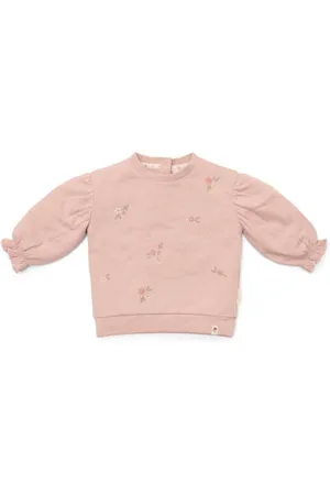 Little Dutch Longsleeve met printopdruk en ruches Meisjes Katoen Ronde hals
