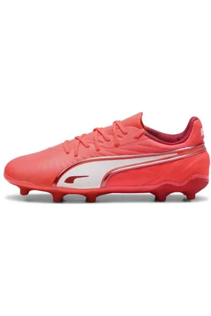 PUMA King Match FG/AG Junior voetbalschoenen Jongens/Meisjes Imitatieleer