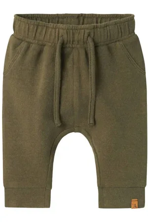 Lil Atelier BABY babybroek Jongens Stretchkatoen Effen