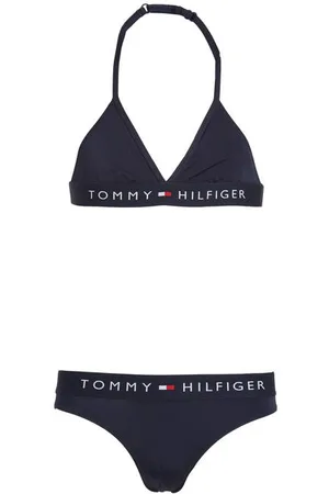 Tommy Hilfiger Triangel bikini Meisjes Polyamide Logo