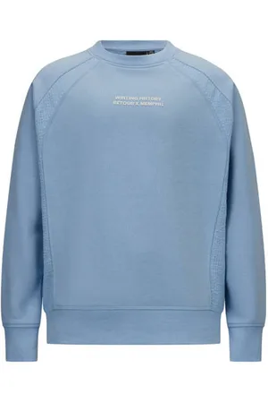 Retour X Memphis sweater Jongens Katoen Ronde hals Tekst