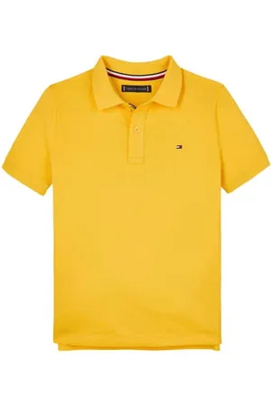 Tommy Hilfiger Polo Jongens Katoen Polokraag Effen