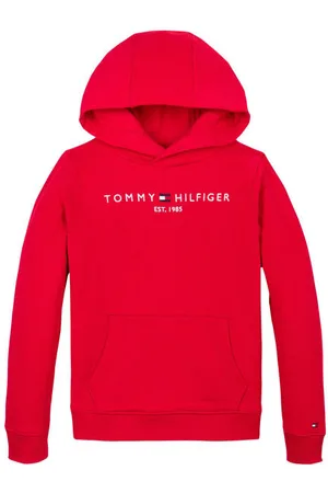 Tommy Hilfiger Hoodie U ESSENTIAL Sweater Jongens/Meisjes Katoen Capuchon