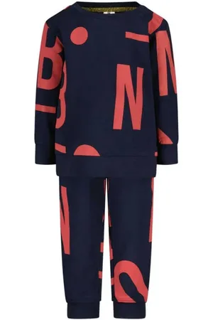 B.Nosy Sweater + broek met all over print Shirt + broek