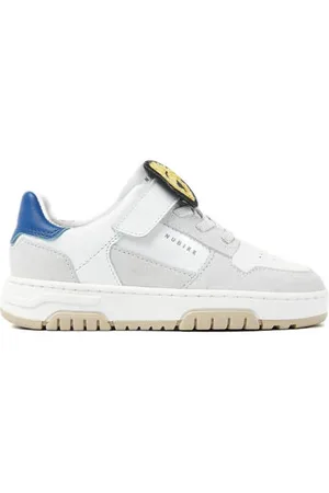 Nubikk Basket Court Jr leren sneakers Jongens Leer Meerkleurig