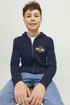 JACK & JONES JUNIOR sweatvest JJELOGO met logo Logo