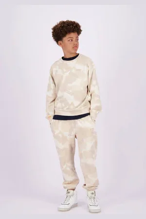 Vingino Regular fit joggingbroek Sordo met all over print Jongens Sweat